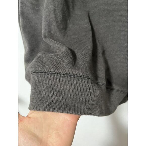 XG Extreme Men’s Full Zip Crest Graphic Sweatshirt Size M Gray Y2K Skater Grunge - Picture 3 of 10